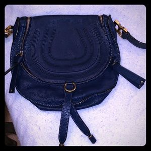 Chloe blue bag, medium size